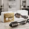 Keratin 3D Pro Brush, 2000W Professional Hot Air Brush For Drying And Styling